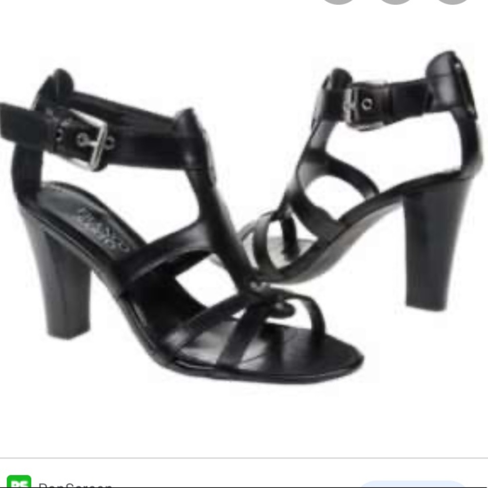 Franco Sarto black sandals size 11